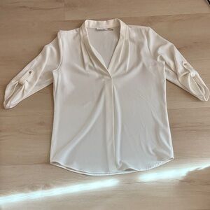 Calvin Klein Cream Blouse